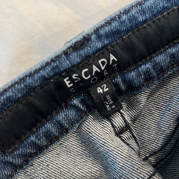 DESIGNER ESCADA JEANS! PRICE DROP ! EUC Escada sport jeans Great Fit Steal - Picture 4 of 6
